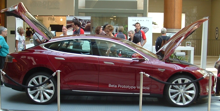 Tesla Model S electric sedan